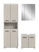 Badezimmer-Set >Ice< in Kaschmir - 135x185x30cm (BxHxT)