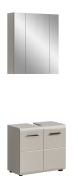 Badezimmer-Set >Ice< in Kaschmir - 60x185x30cm (BxHxT)