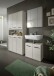 Badezimmer-Set >Ice< in Kaschmir - 165x185x30cm (BxHxT)