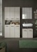Badezimmer-Set >Ice< in Kaschmir - 165x185x30cm (BxHxT)