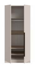 Kleiderschrank >Kopenhagen< in Kaschmir - 80x181x52cm (BxHxT)