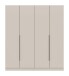 Kleiderschrank >Kopenhagen< in Kaschmir - 160x181x52cm (BxHxT)