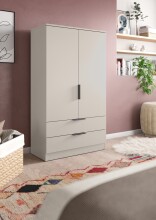 Wäscheschrank >Kopenhagen< in Kaschmir - 80x140x37cm (BxHxT)