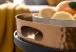 Satztisch >WL6.459< (2-teilig) in Gold / Schwarz, Metall - 45x38cm (HxD)