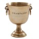Sektkühler >WL6.467< in Gold Raw Finish, Aluminium - 38x29cm (HxD)