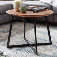 Couchtisch >WL6.526< in Sheesham, Massivholz /...