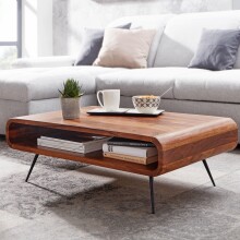 Couchtisch >WL6.534< in Sheesham, Massivholz /...
