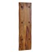 Garderobenpaneel >WL6.548< in Sheesham / schwarz - 40x140x7 (BxHxT)