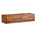 Lowboard >WL6.568< hängend in Sheesham, Massivholz - 108x25x34cm (BxHxT)