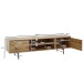 Lowboard >WL6.579< in Eiche Dekor, Holzwerkstoff - 160x45x40cm (BxHxT)