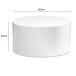 Couchtisch >MONOBLOC< in Weiß Hochglanz, MDF - 30x60cm (HxD)