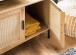 Waschbeckenunterschrank >WL6.875< in Eiche Dekor - 60x60x40 (BxHxT)