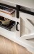 Lowboard >WL6.879< in Weiß, Holzwerkstoff - 150x60x40cm (BxHxT)