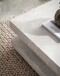 Couchtisch >WL6.921< in Stein-Optik, Holzwerkstoff - 60x34x60cm (BxHxT)
