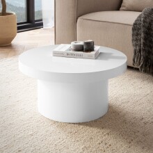 Couchtisch >WL6.925< in Weiß, MDF - 30x60cm...