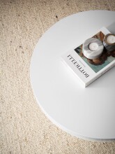 Couchtisch >WL6.925< in Weiß, MDF - 30x60cm (HxD)