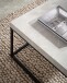 Couchtisch >WL6.931< in Stein-Optik, Holzwerkstoff - 60x38x60cm (BxHxT)