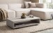 Couchtisch >WL6.934< in Stein-Optik, Holzwerkstoff - 100x25x50cm (BxHxT)