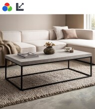Couchtisch >WL6.918< in Stein/Beton-Optik,...