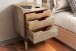 Nachtkommode >WL6.984< in Mango, Massivholz - 45x63x33cm (BxHxT)