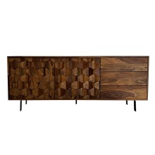 Sideboard >WL7.029< in Sheesham, Massivholz -...