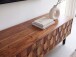 Lowboard >WL7.030< in Sheesham, Massivholz - 160x40x35cm (BxHxT)