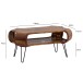 Couchtisch >WL7.037< in Sheesham, Massivholz - 100x47x60cm (BxHxT)
