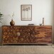 Sideboard >WL7.040< in Sheesham, Massivholz - 180x70x40cm (BxHxT)