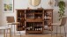 Barschrank >WL7.041< in Sheesham, Massivholz - 65x90x50cm (BxHxT)