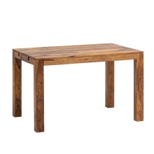Kulissen-Esstisch >WL7.043< in Sheesham, Massivholz - 120/200x76x80cm (BxHxT)
