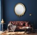 Spiegel >WL7.106< in Gold, Aluminium / Spiegel - 50x71x3cm (BxHxT)