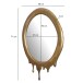 Spiegel >WL7.106< in Gold, Aluminium / Spiegel - 50x71x3cm (BxHxT)