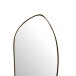 Spiegel >WL7.110< in Gold, Spiegel / Metall - 33x90x3cm (BxHxT)