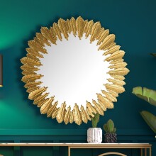 Spiegel >WL7.121< in Gold, Spiegel / Metall -...