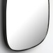 Spiegel >WL7.124< in Schwarz, Spiegel / Metall - 53x60x3cm (BxHxT)