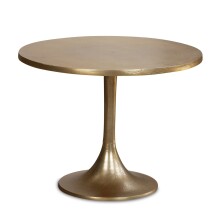 Beistelltisch >WL7.132< in Gold, Aluminium -...