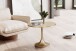 Beistelltisch >WL7.132< in Gold, Aluminium - 47x60cm (HxD)