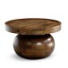 Couchtisch >WL7.161< in Mango, Massivholz - 30x50cm (HxD)