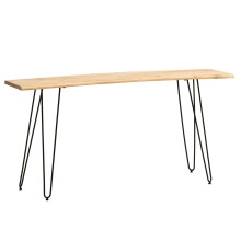 Laptoptisch >WL7.162< in Akazie, Massivholz &...