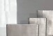 Dekovase >WL7.166< (3-teilig) in Silber, Aluminium - 26x33x4cm (BxHxT)