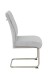 Freischwinger >INES S< (2er-Set) in Grau, Webstoff - 50x99x66cm (BxHxT)