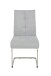 Freischwinger >INES S< (4er-Set) in Grau, Webstoff - 50x99x66cm (BxHxT)