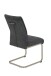Freischwinger >INES S< (4er-Set) in Anthrazit, Webstoff - 50x99x66cm (BxHxT)