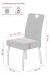 4-Fußstuhl >LINZ S< (2er-Set) in Beige, Webstoff - 49x97x64cm (BxHxT)