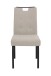 4-Fußstuhl >LINZ S< (4er-Set) in Beige, Webstoff - 49x97x64cm (BxHxT)