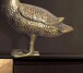 Dekofigur >Gans< in Gold, Aluminium - 46x42x19cm (BxHxT)