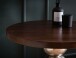 Beistelltisch >WL7.210< in Mango, Massivholz & Aluminium - 62x50cm (HxT)