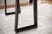 Konsolentisch >WL7.240< in Akazie, Massivholz & Metall - 118x41x76cm (LxBxH)