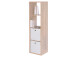 Raumteilerregal >Mareen< in Sonoma-Eiche - 38x141x33cm (BxHxT)