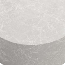 Couchtisch >MONOBLOC< in Stein-Optik Sandfarben, MDF - 30x60cm (HxT)